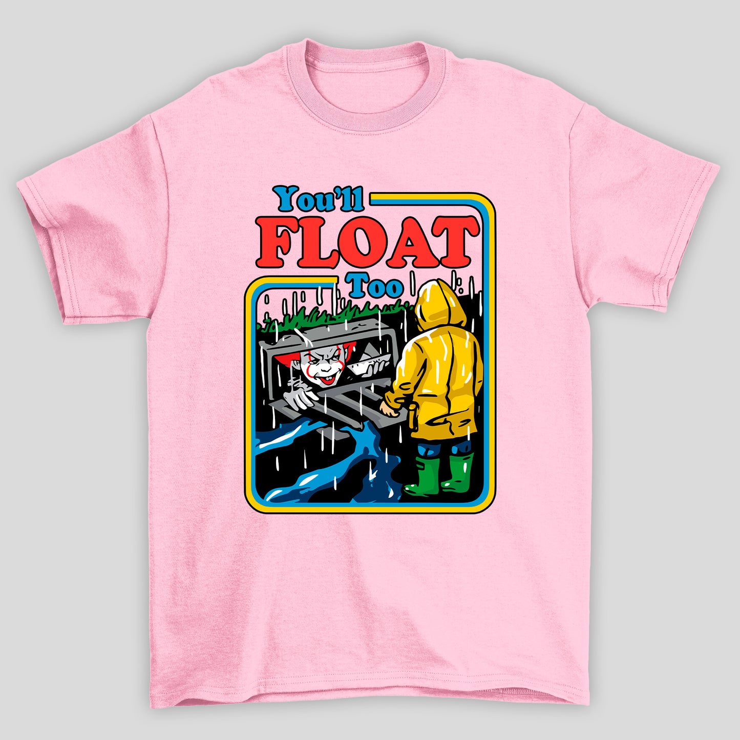 Camiseta Básica Unissex Youll Float Too IT A Coisa