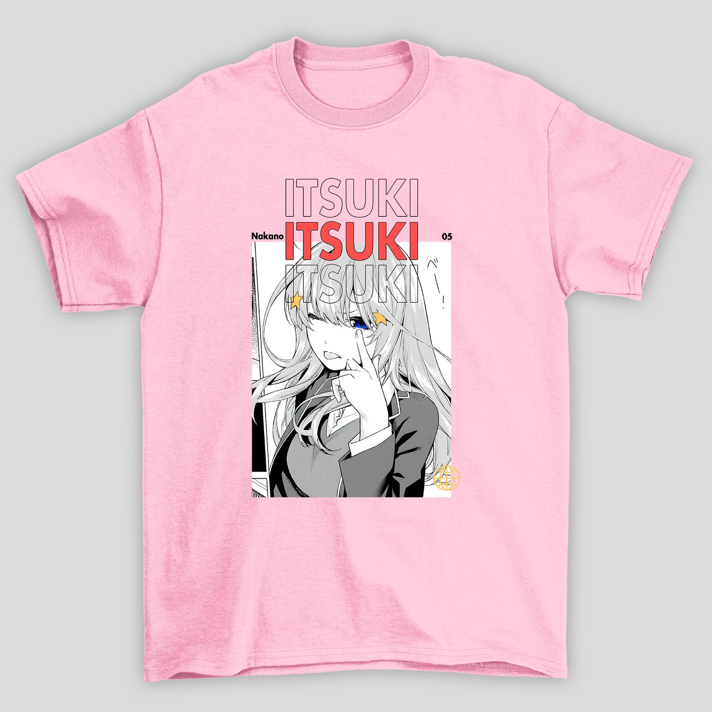 Camiseta Básica Unissex Itsuki Manga The Quintessential Quintuplets