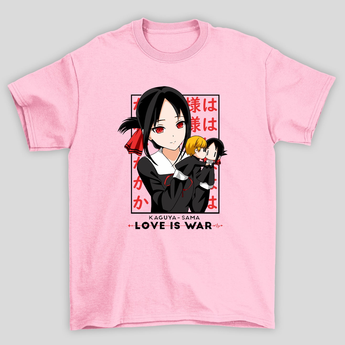 Camiseta Básica Unissex Love is War Fantoste Kaguya-sama