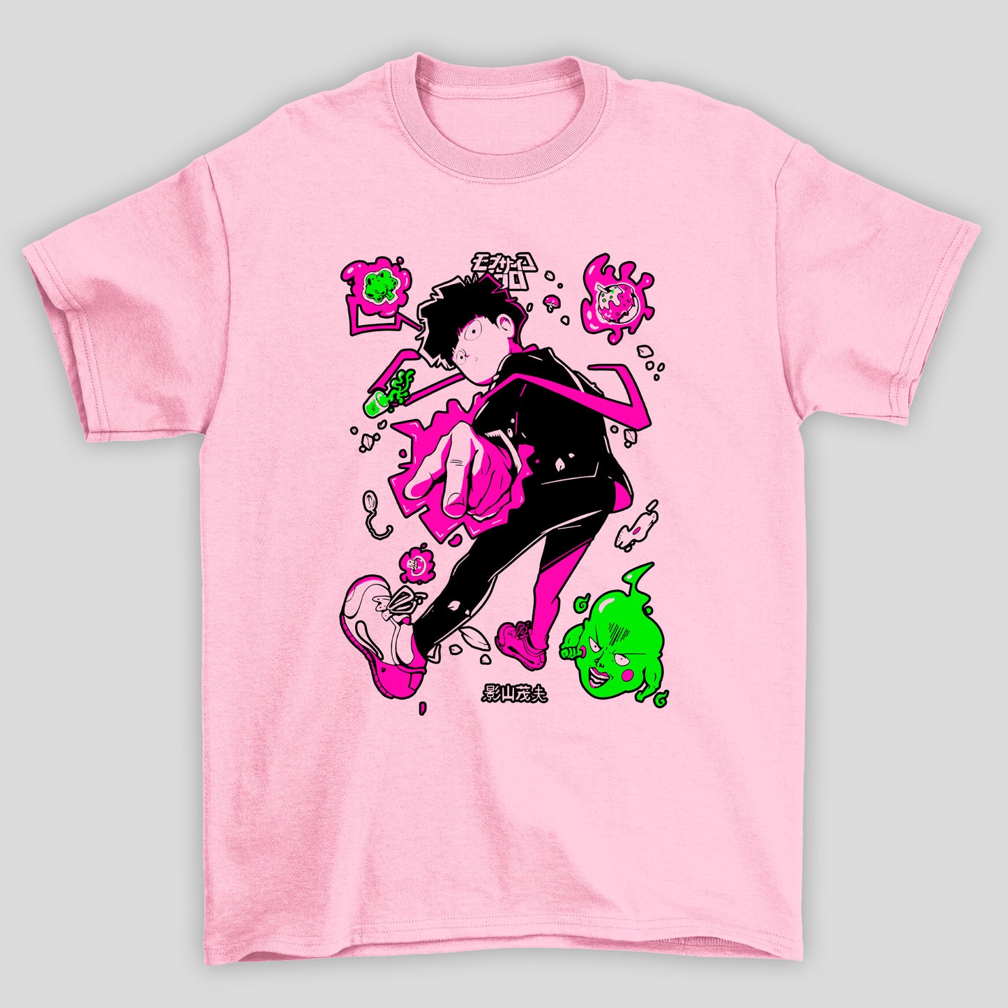 Camiseta Básica Unissex Shigeo Kageyama Mob Psycho 100