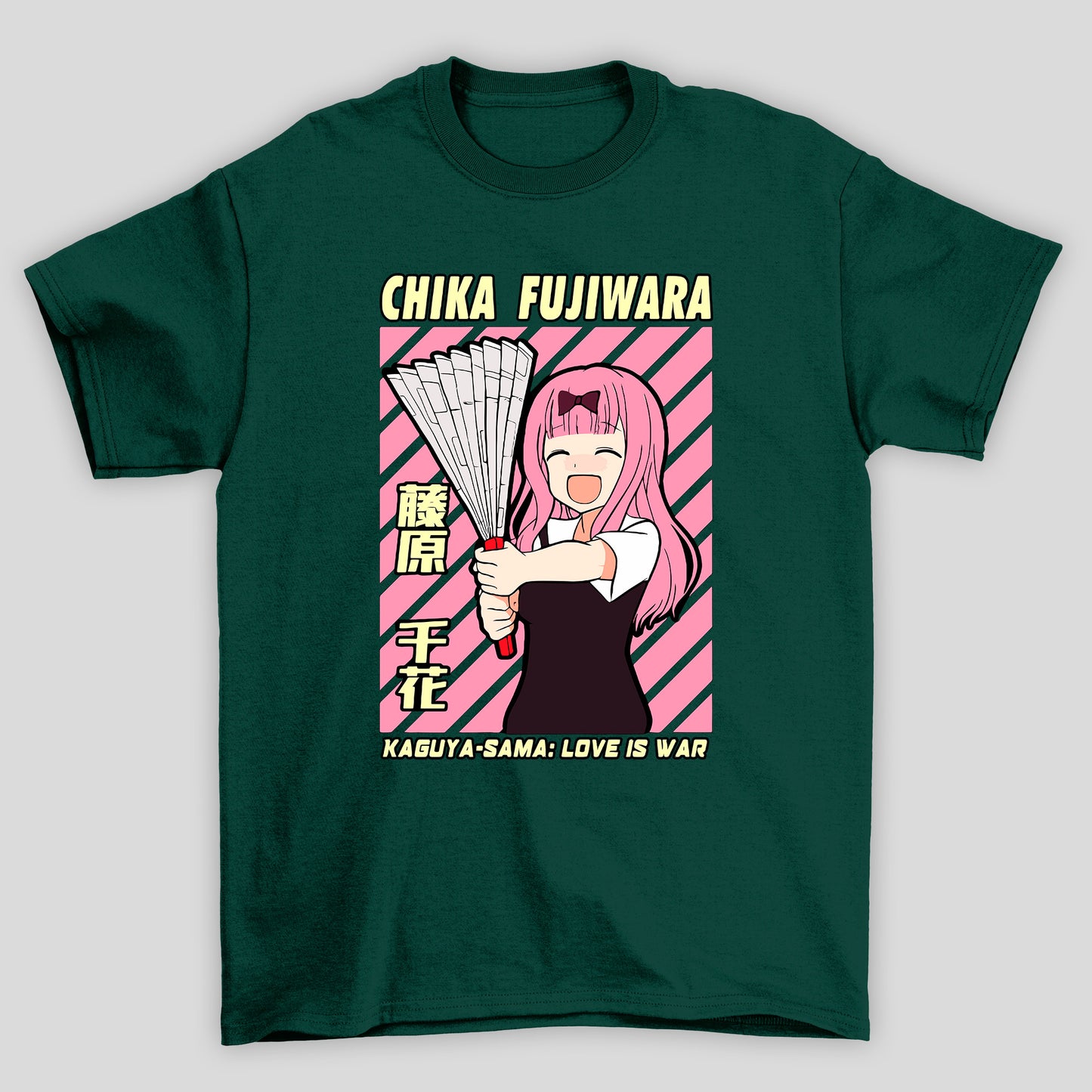 Camiseta Básica Unissex Chika Fujiwara Kaguya-sama
