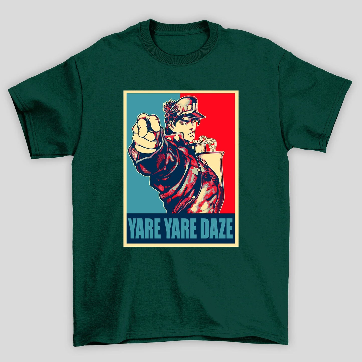Camiseta Básica Unissex Yare Yare Daze Jojo Bizarre Anime