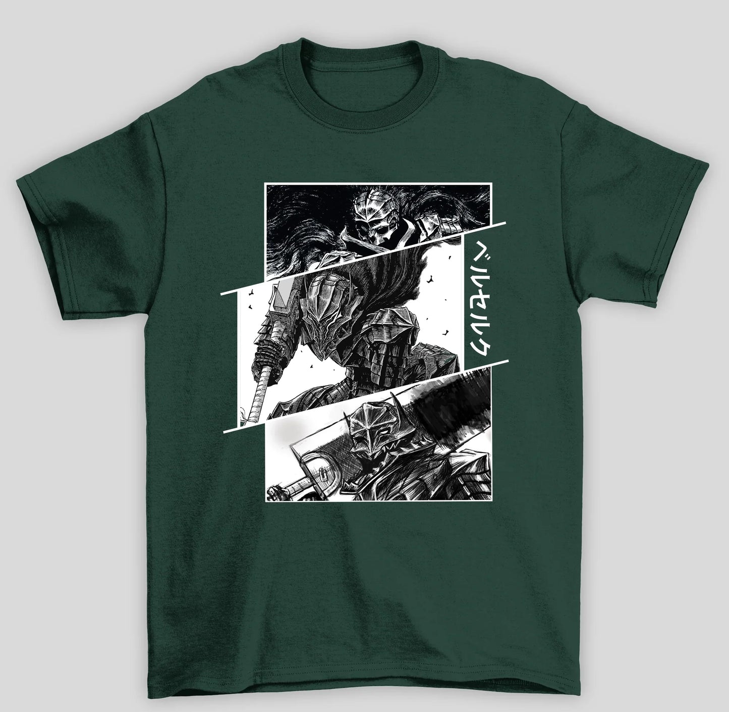Camiseta Básica Unissex Berserk Anime