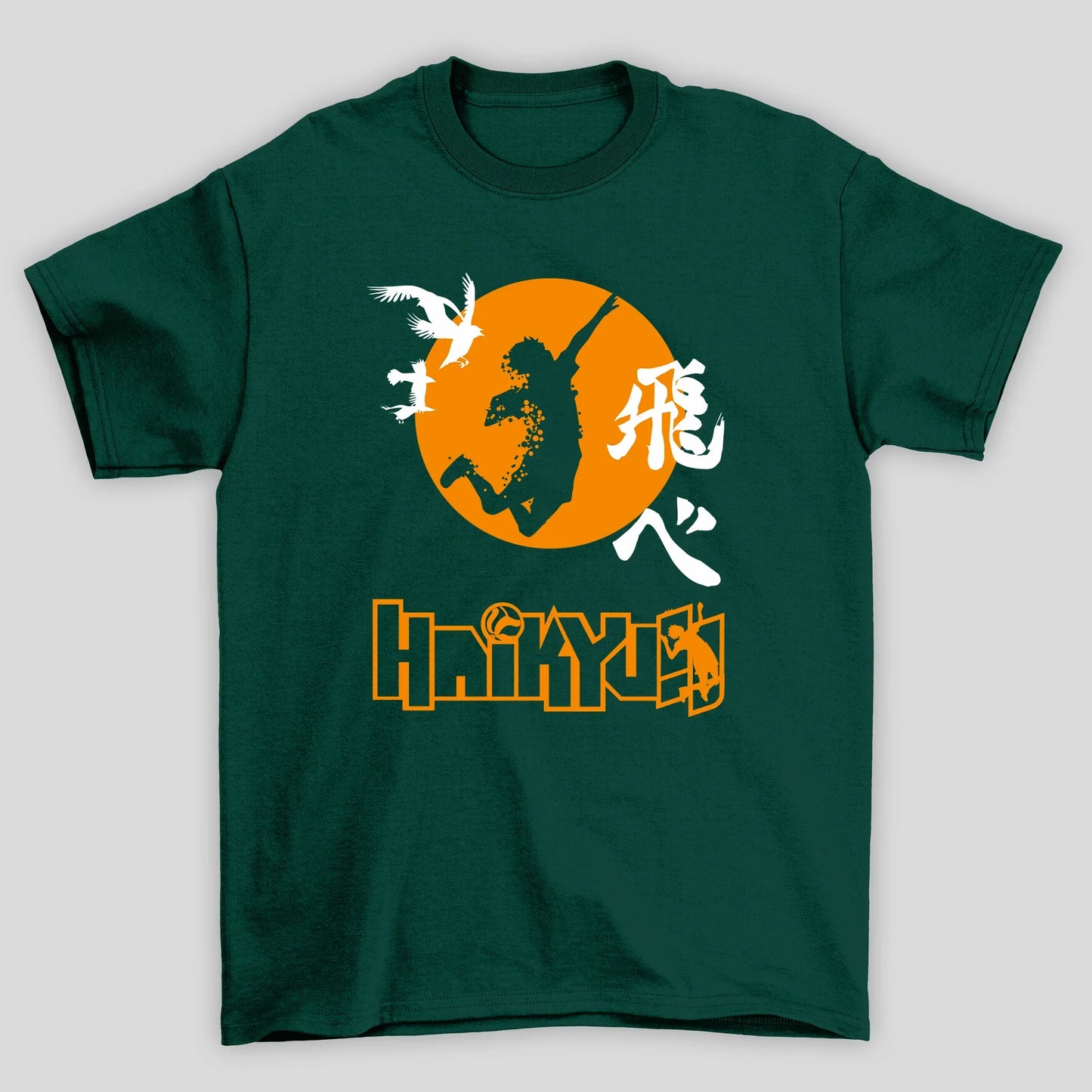 Camiseta Básica Unissex Anime Haikyuu Karasuno Vole