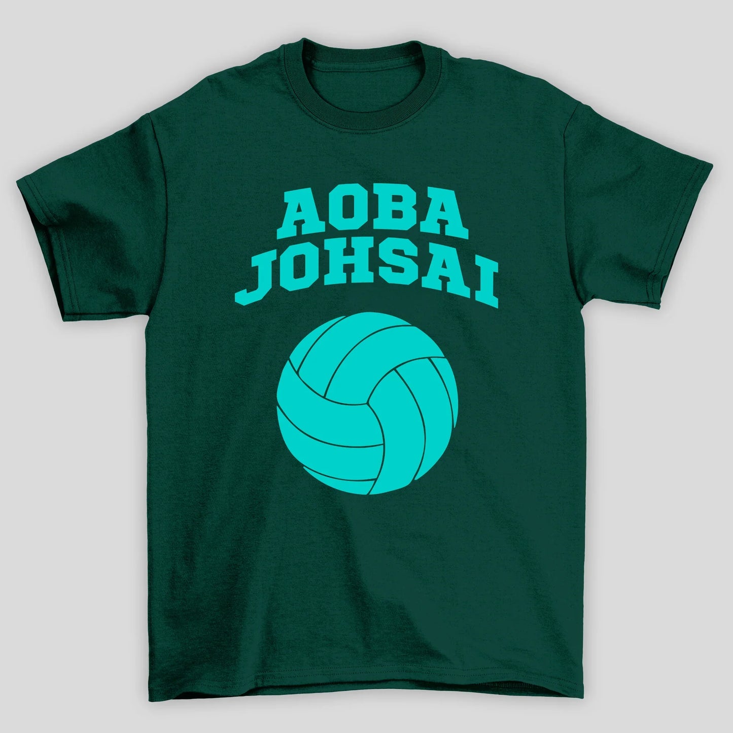 Camiseta Básica Unissex Aoba Johsai Haikyuu Anime