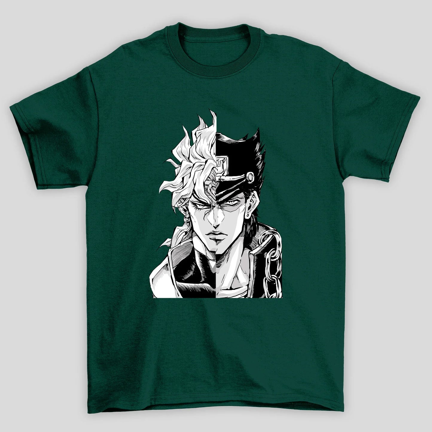 Camiseta Básica Unissex Anime Jojo's Bizarre Adventure Dio Brando Jotaro Kujo