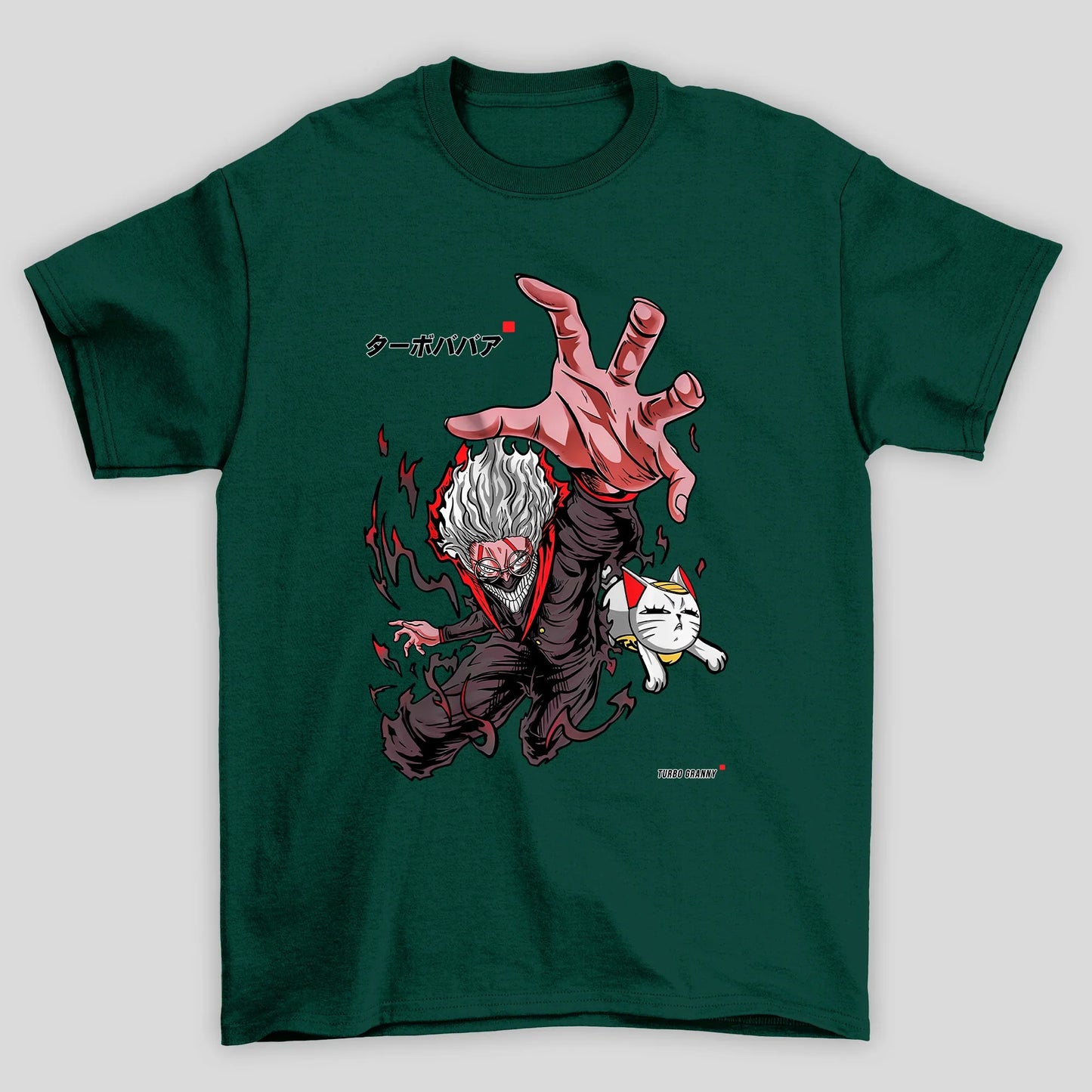Camiseta Básica Unissex Turbo Granny Dandadan
