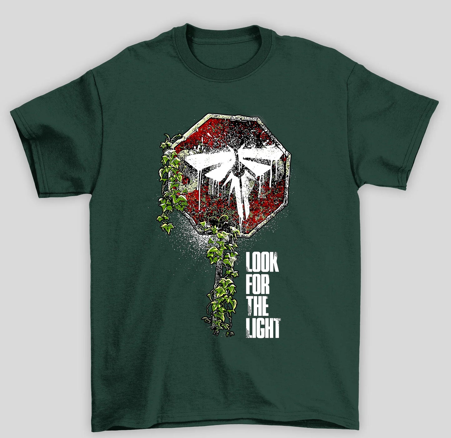 Camiseta Básica Unissex The Last Of Us Look For The Light