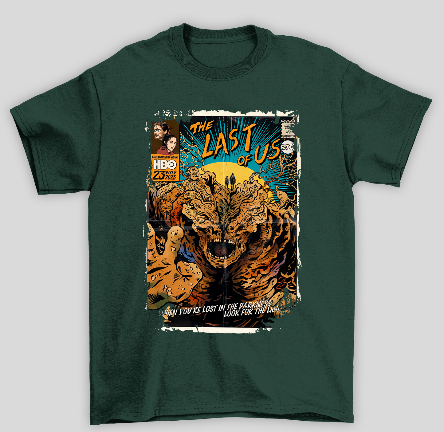 Camiseta Básica Unissex The Last Of Us Vintage