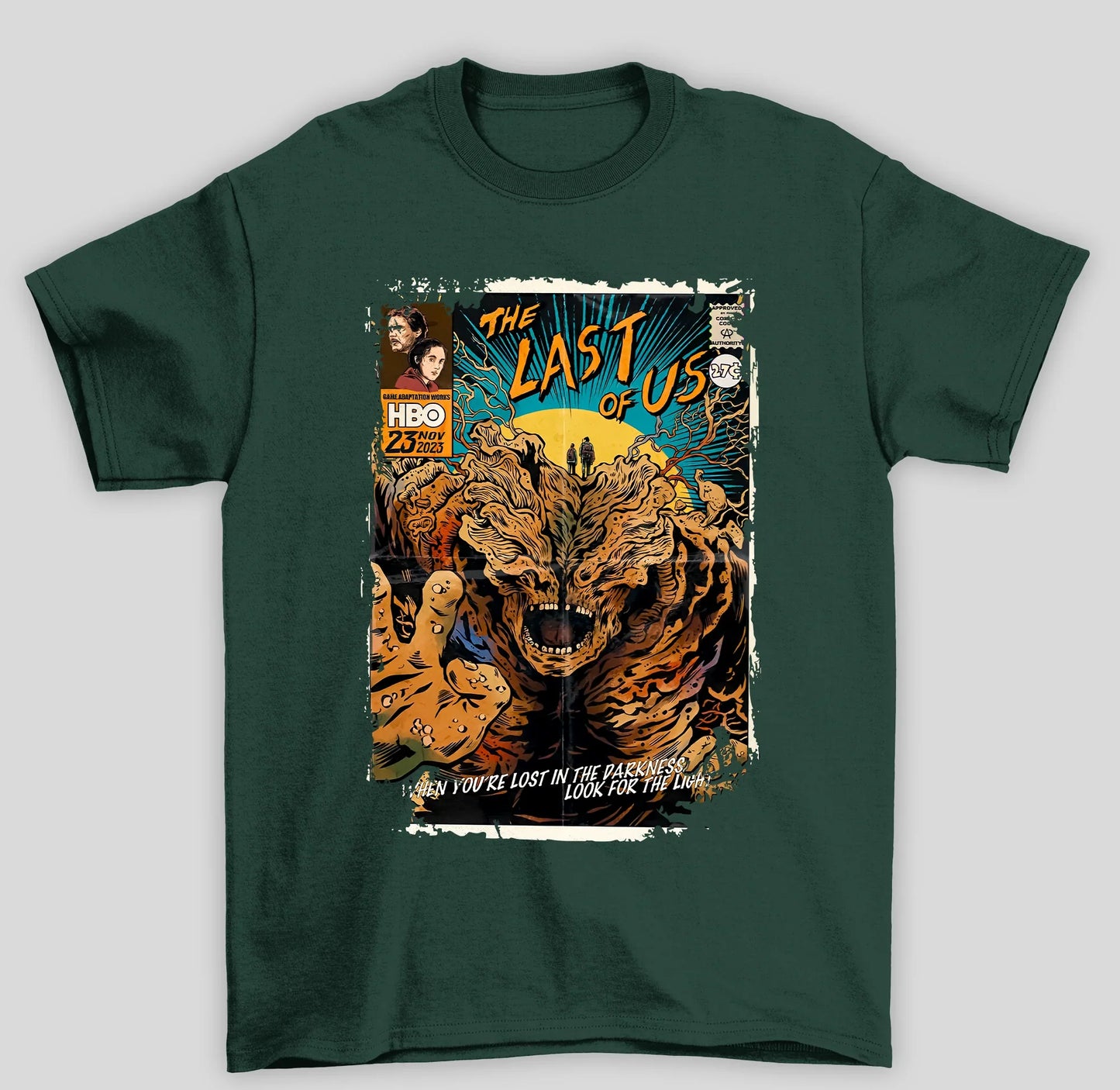 Camiseta Básica Unissex The Last Of Us Vintage