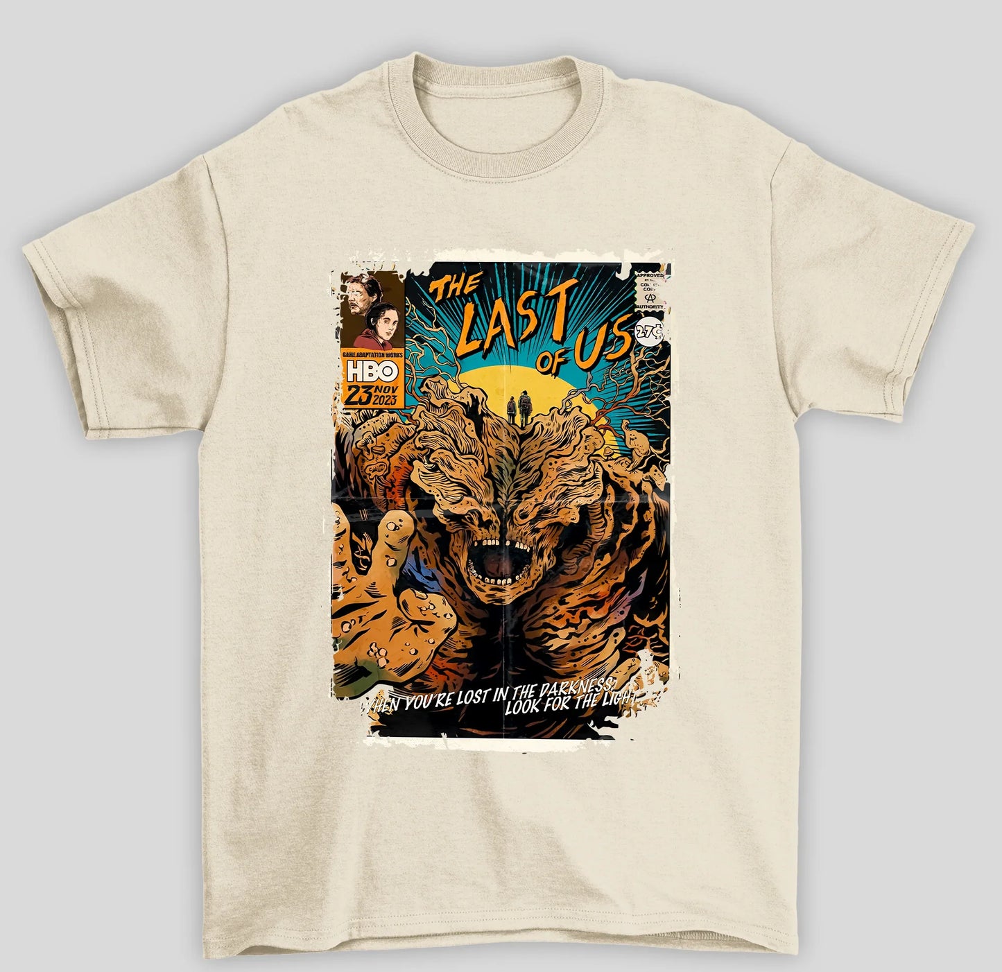 Camiseta Básica Unissex The Last Of Us Vintage