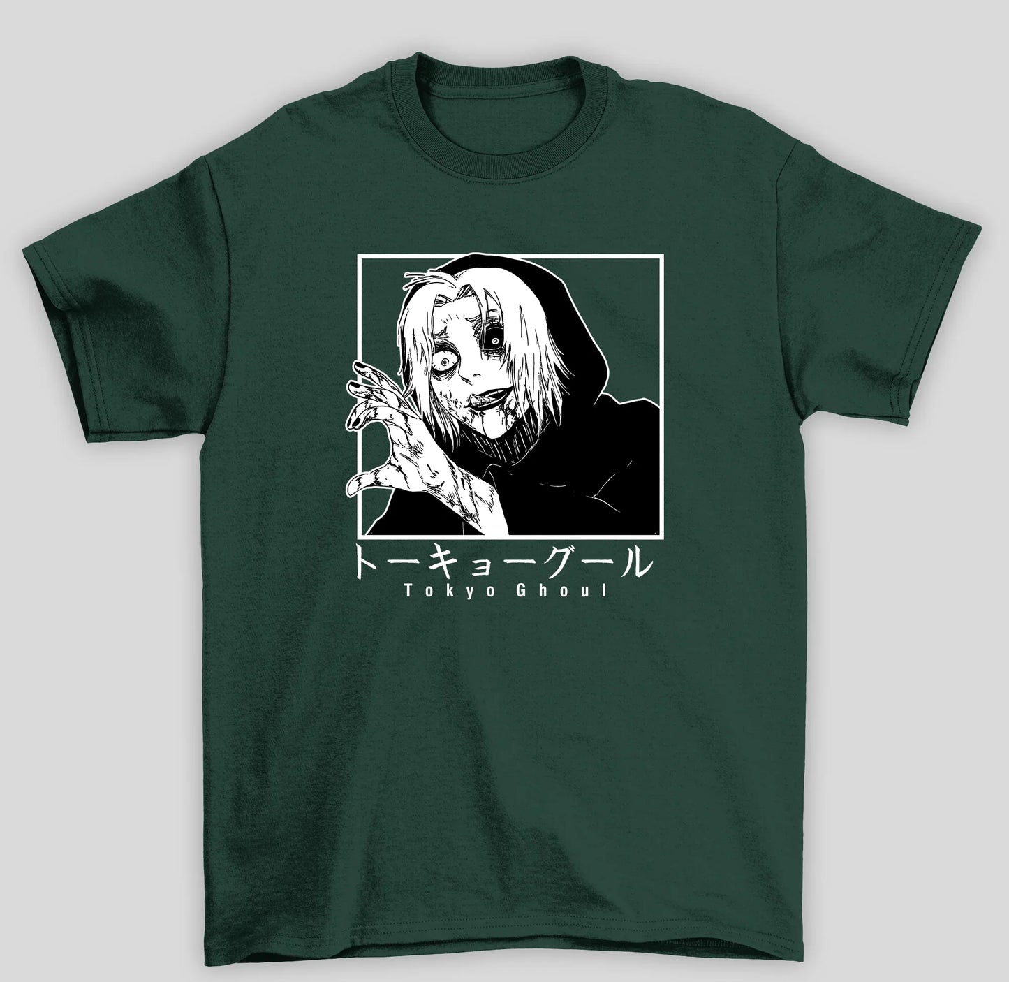 Camiseta Básica Unissex Tokyo Ghoul Anime Seidou Takizawa