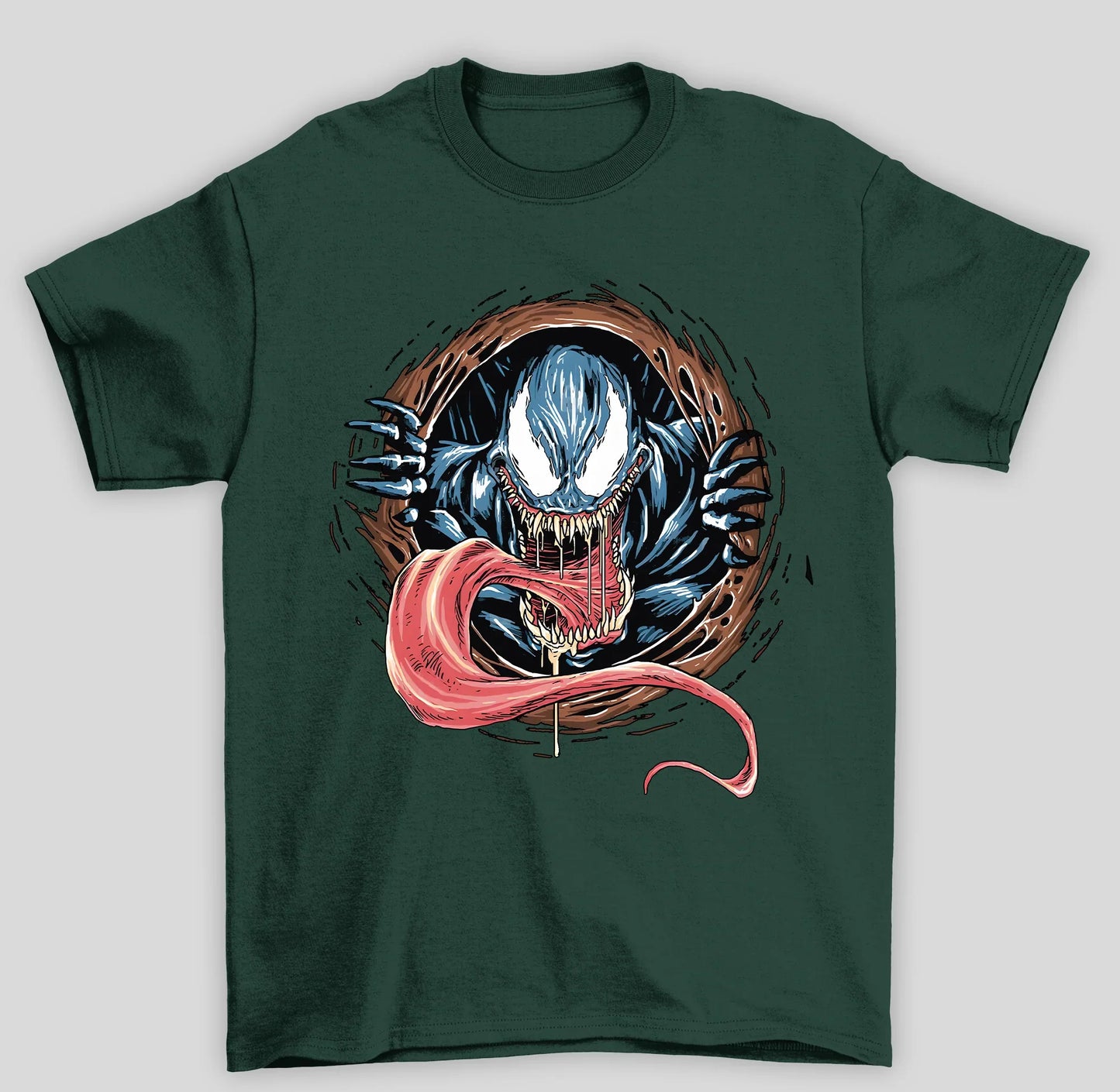 Camiseta Básica Unissex Venom Buraco
