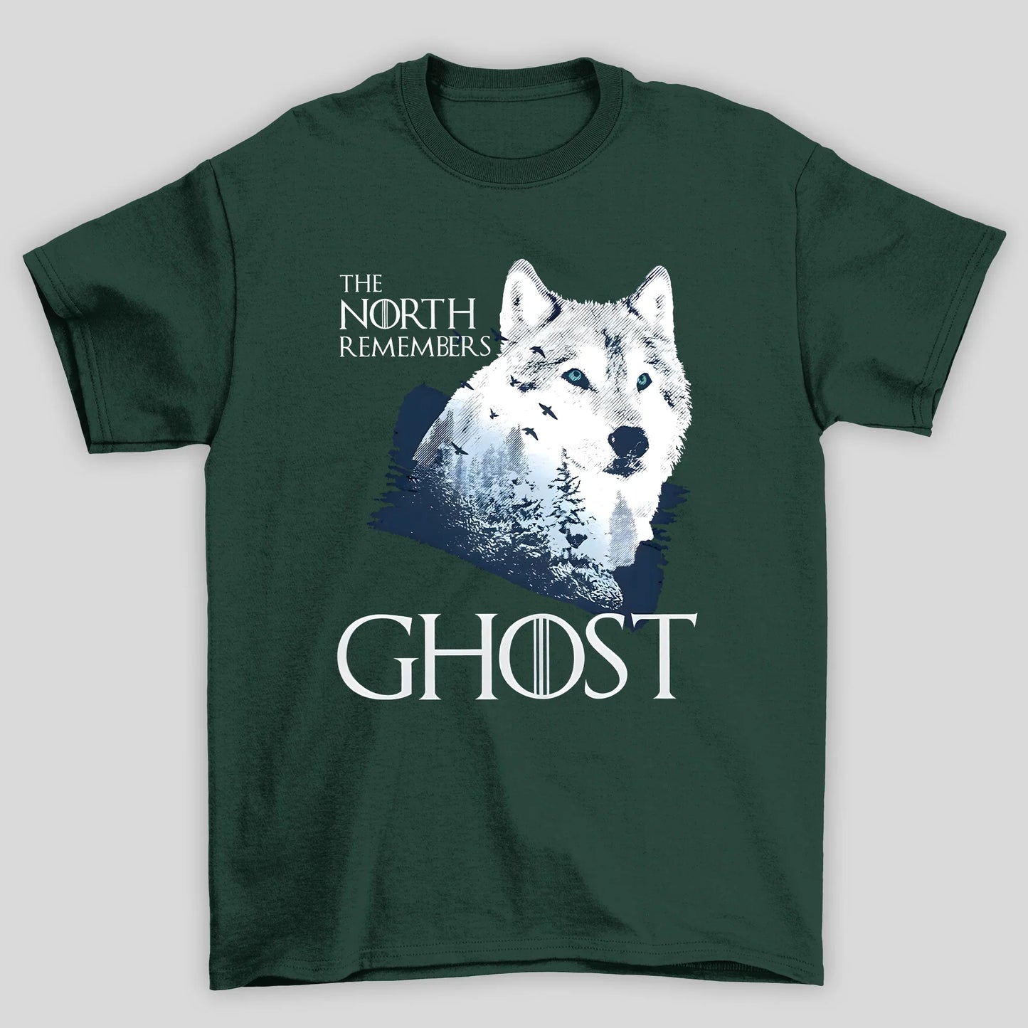 Camiseta Básica Unissex The North Remembers Game Of Thrones