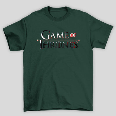 Camiseta Básica Unissex Logo Cromo Game Of Thrones