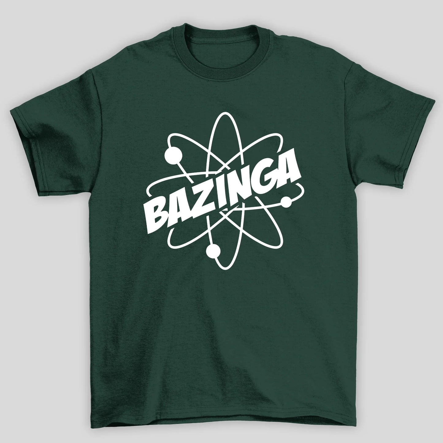 Camiseta Básica Unissex Bazinga Atomo The Big Bang Theory