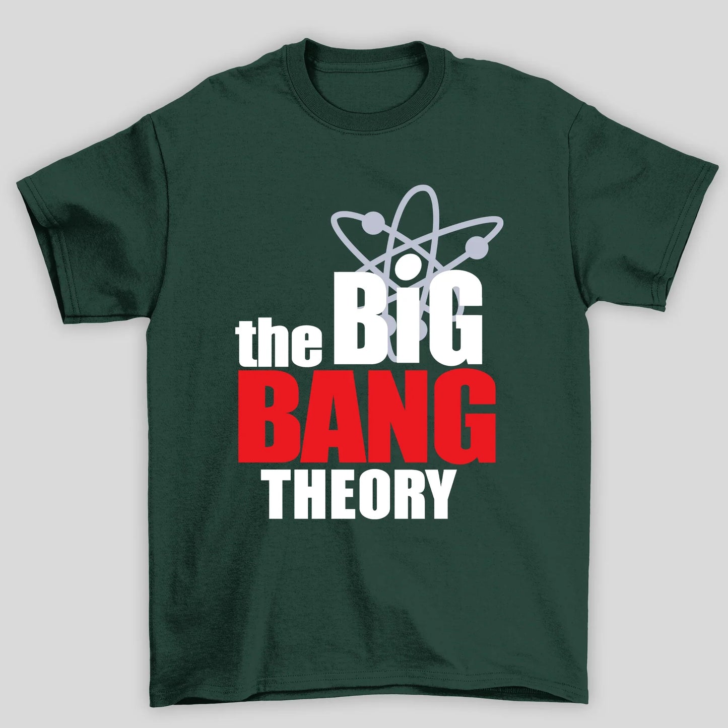 Camiseta Básica Unissex Logo The Big Bang Theory