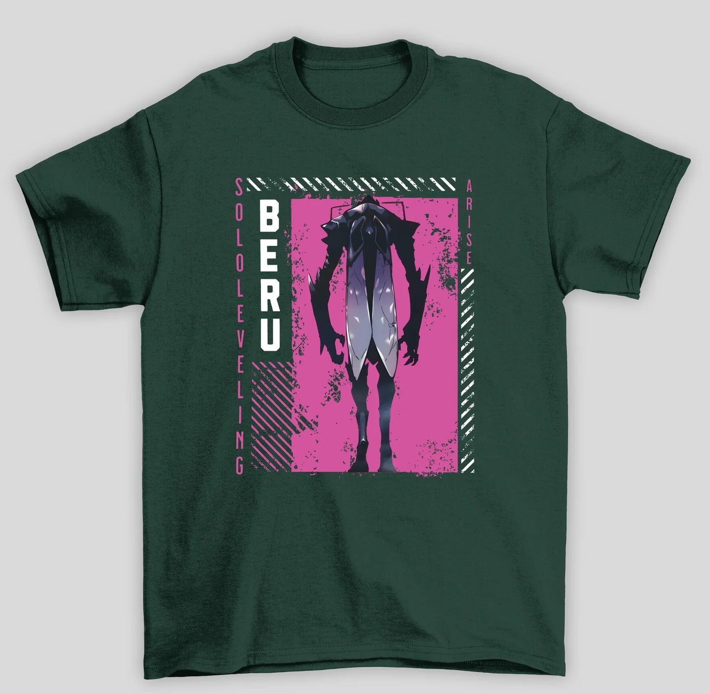 Camiseta Básica Unissex Solo Leveling Beru Inseto