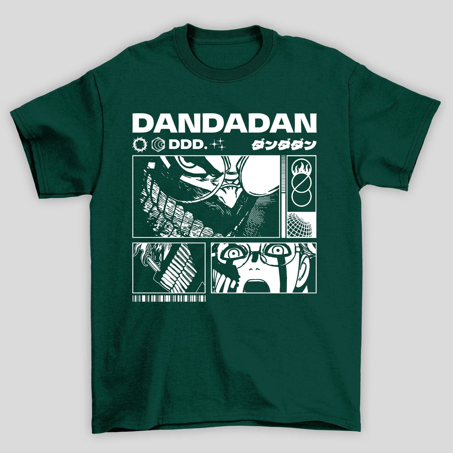 Camiseta Básica Unissex Dandadan Okarun DDD HQ