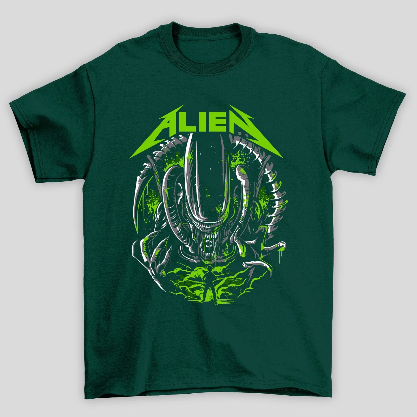 Camiseta Básica Unissex Alien Xenomorph Alien