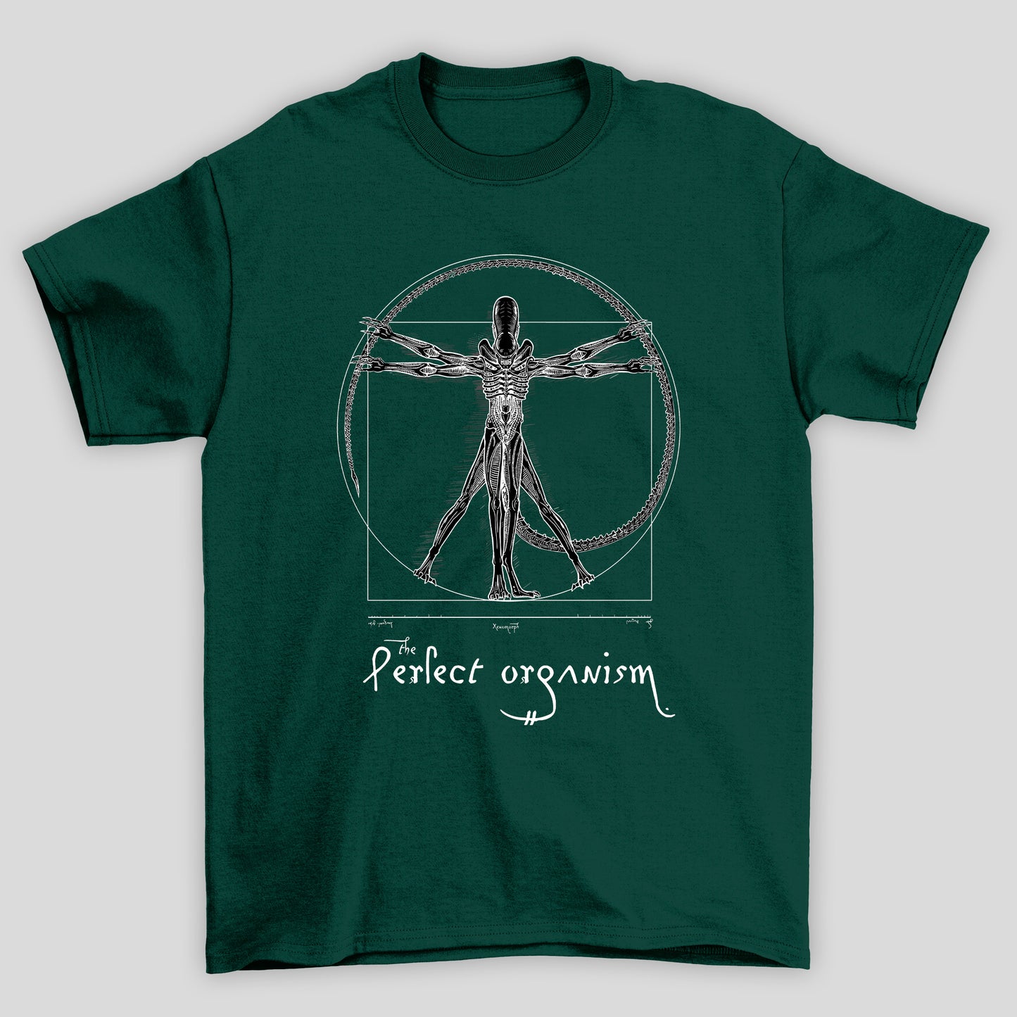 Camiseta Básica Unissex Alien Perfect Organism