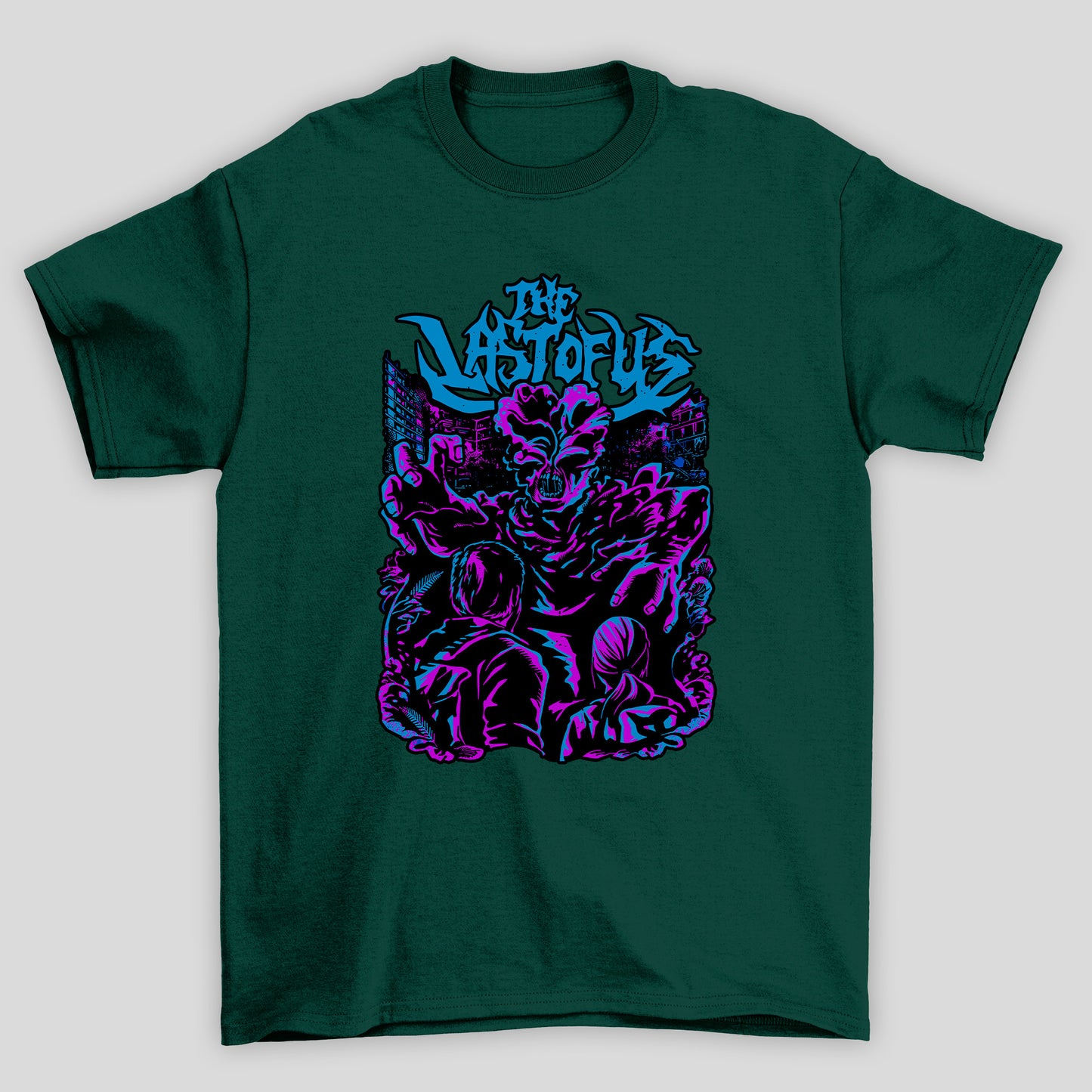 Camiseta Básica Unissex The Last Of Us Ellie Joel Zumbi