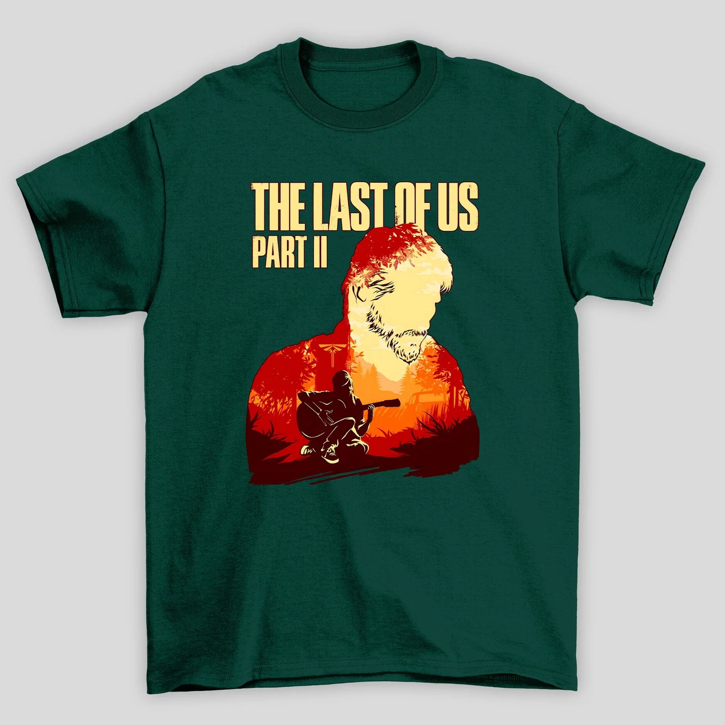 Camiseta Básica Unissex The Last Of Us Ellie Joel Silhueta