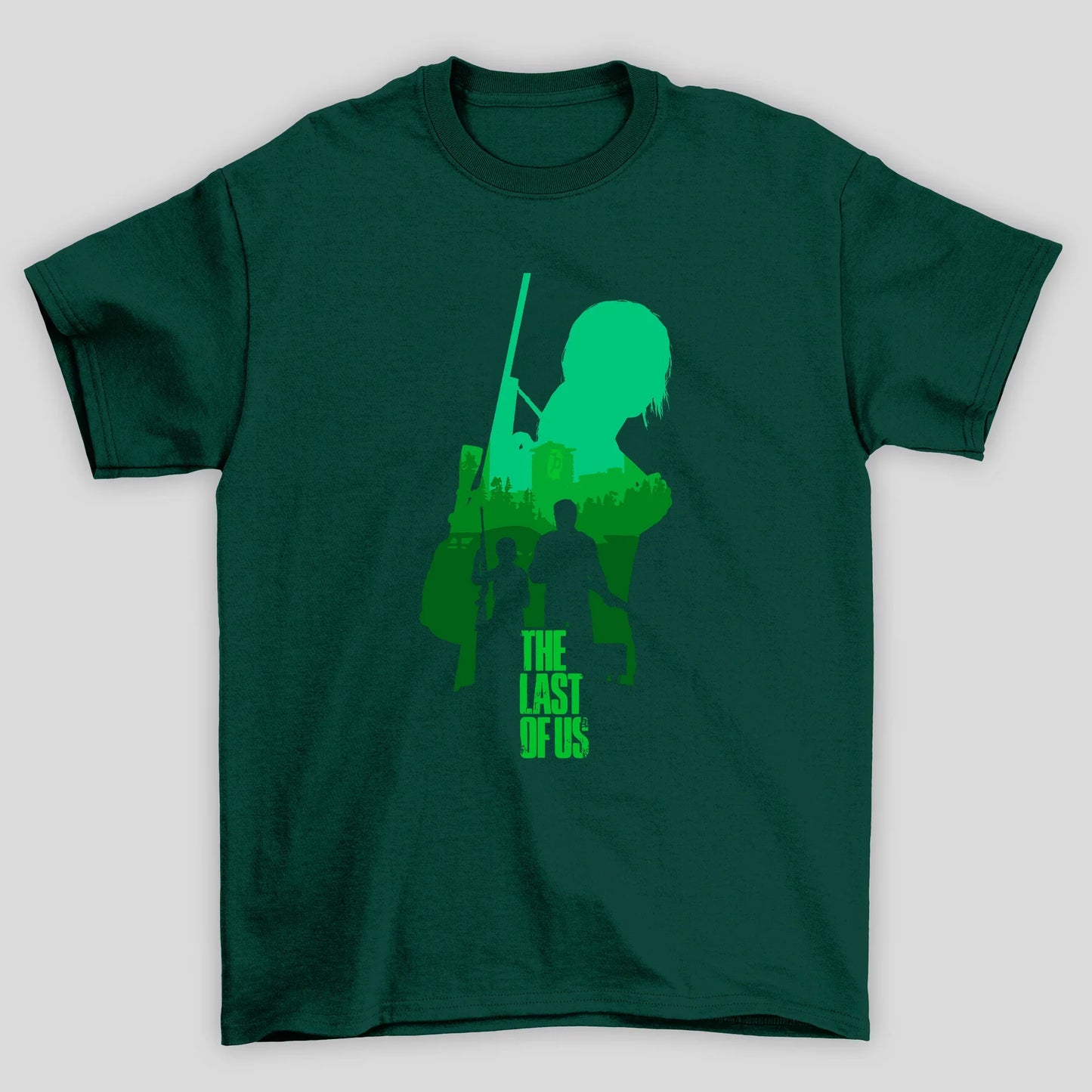 Camiseta Básica Unissex The Last Of Us Silhueta