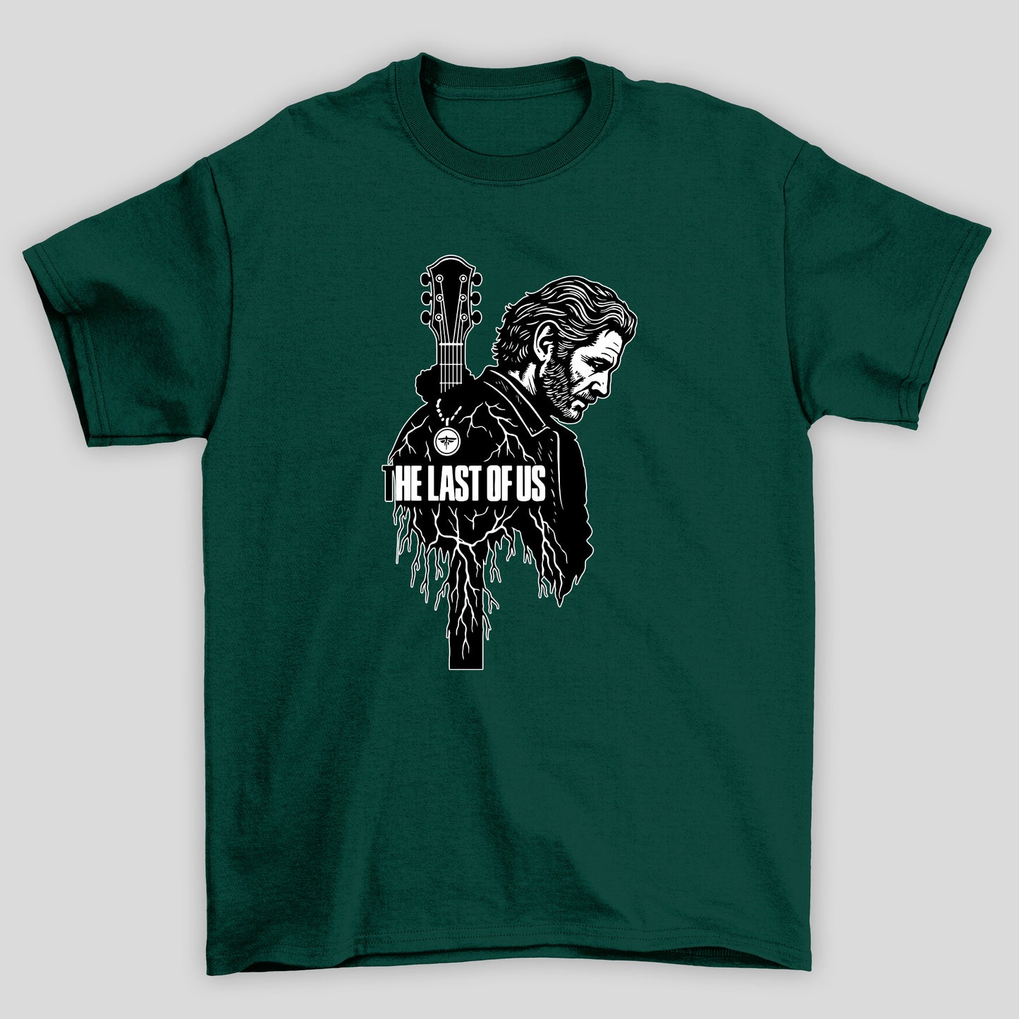 Camiseta Básica Unissex The Last Of Us Joel Violão