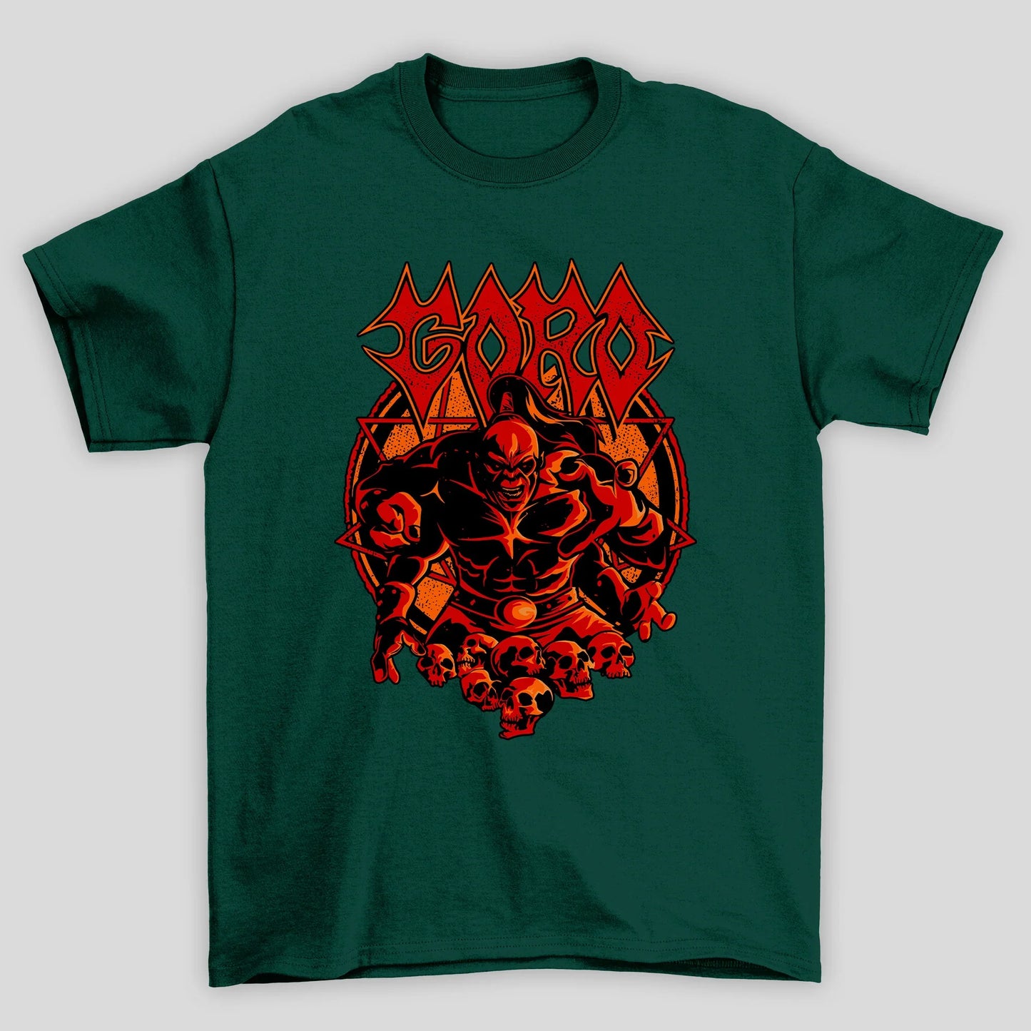 Camiseta Básica Unissex Mortal Kombat Goro