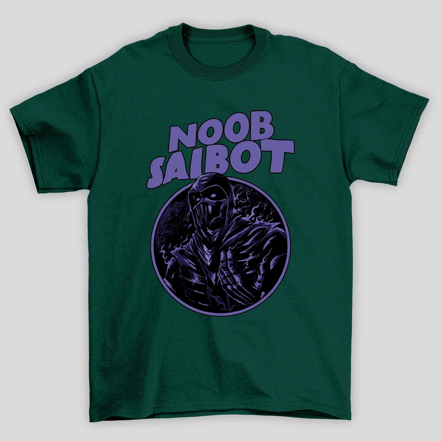 Camiseta Básica Unissex Mortal Kombat Ninja Noob Saibot
