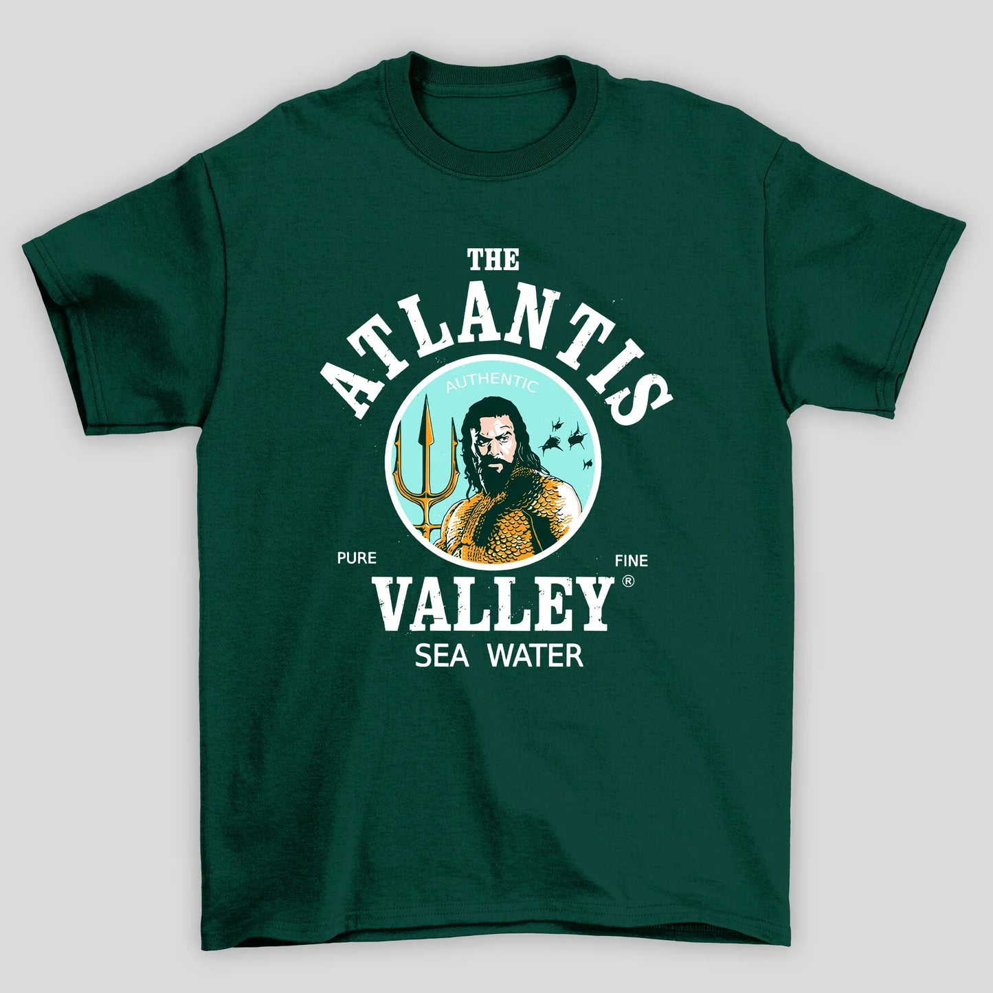 Camiseta Básica Unissex Atlantis Valley Aquaman