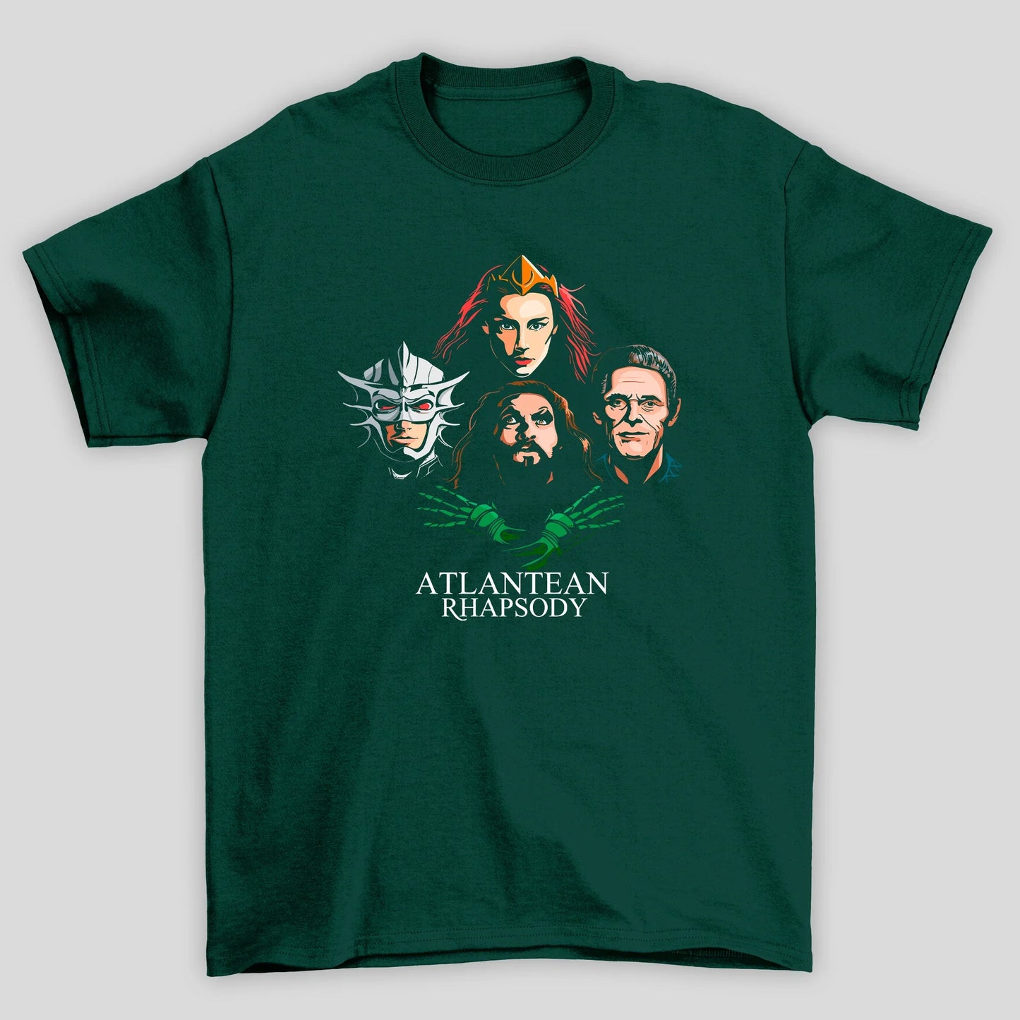 Camiseta Básica Unissex Atlantean Rhapsody Aquaman