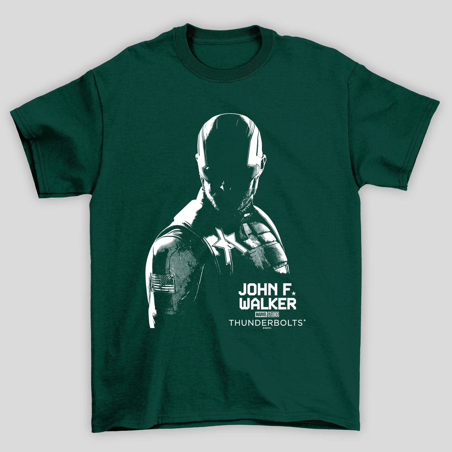 Camiseta Básica Unissex Thunderbolts John F. Walker