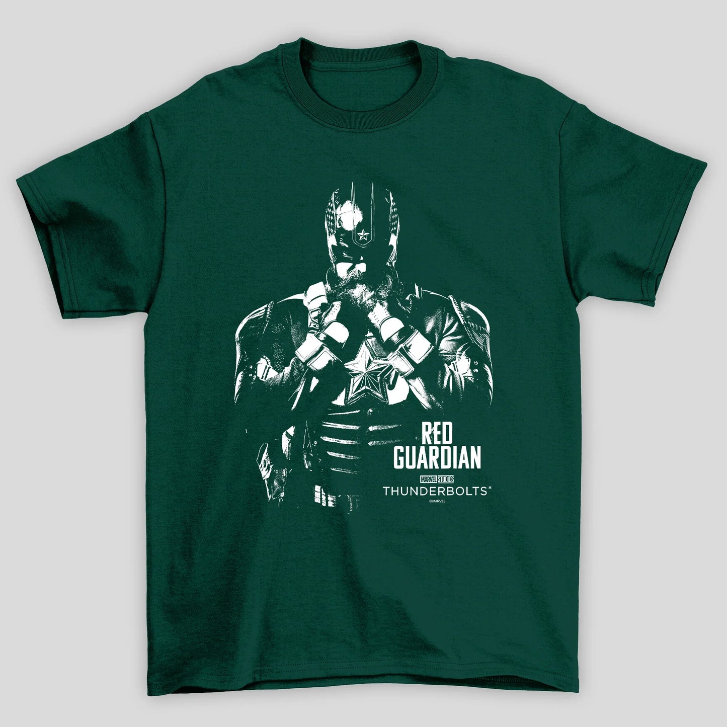 Camiseta Básica Unissex Thunderbolts Red Guardian