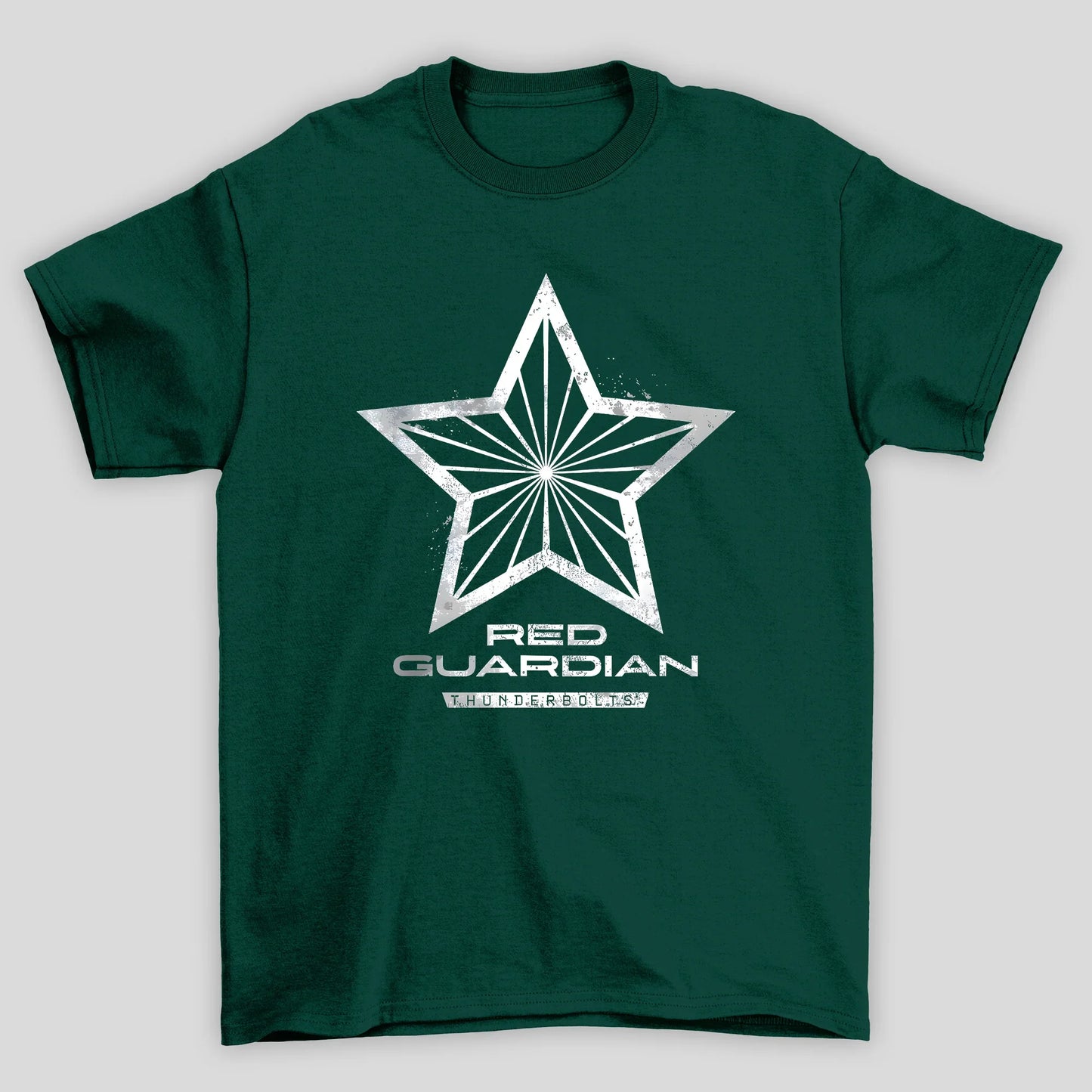 Camiseta Básica Unissex Thunderbolts Logo Red Guardian