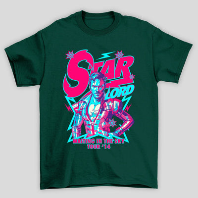 Camiseta Básica Unissex Star Lord 80's Guardioes Da Galaxia
