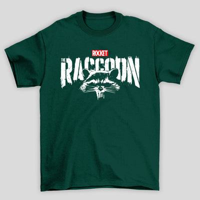 Camiseta Básica Unissex Rocket Racoon Guardioes Da Galaxia