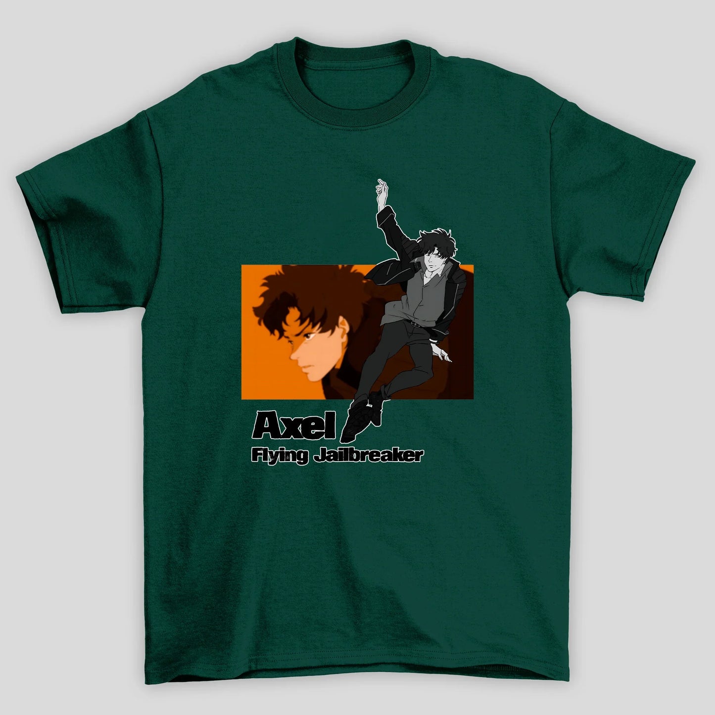 Camiseta Básica Unissex Axel Flyng Jailbreaker Lazarus