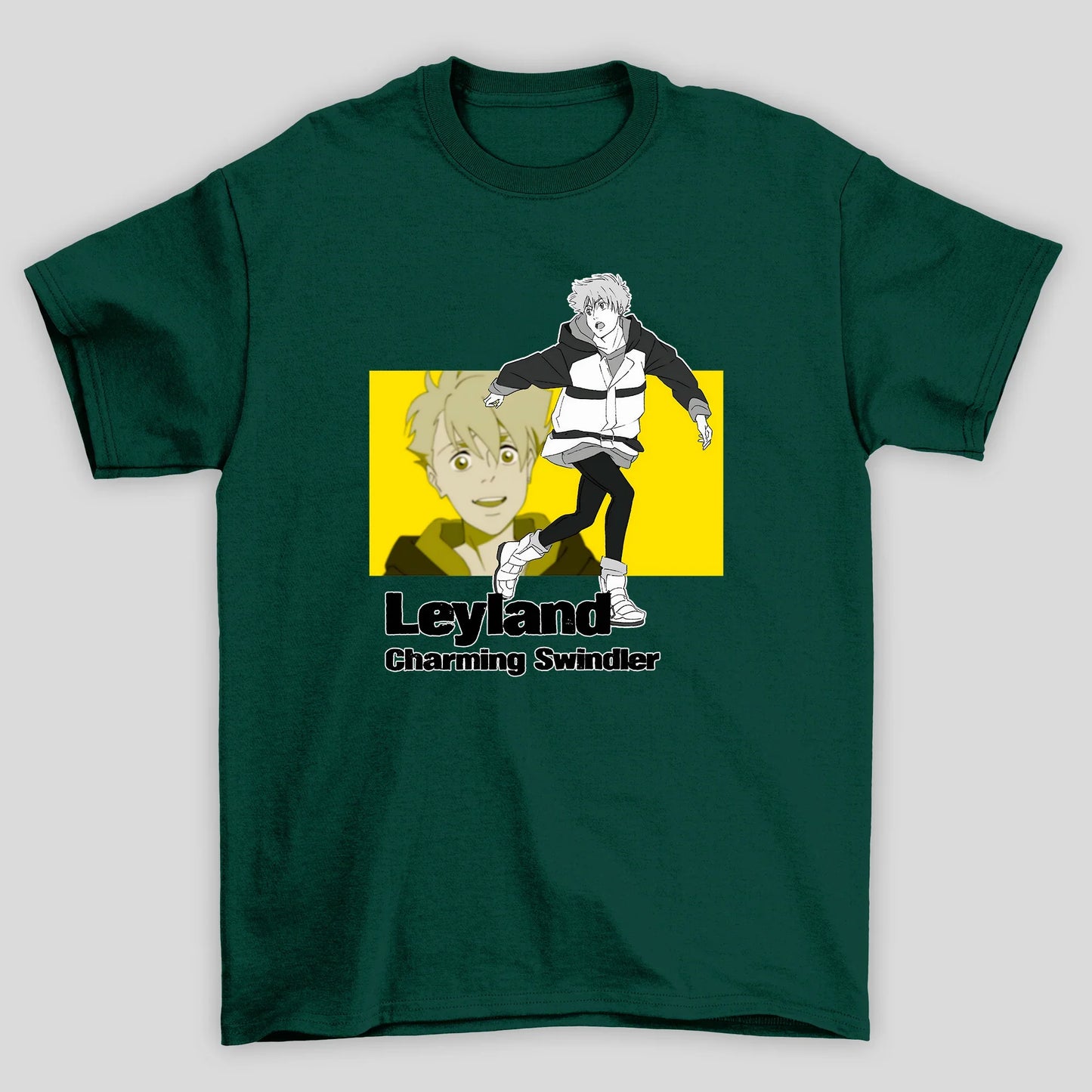 Camiseta Básica Unissex Leyland Charming Swindler Lazarus
