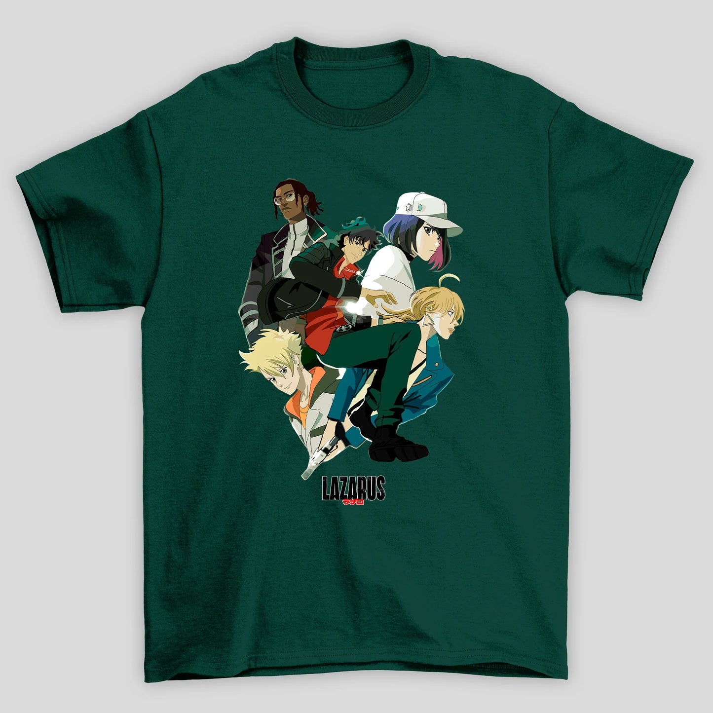 Camiseta Básica Unissex Poster Personagens Lazarus