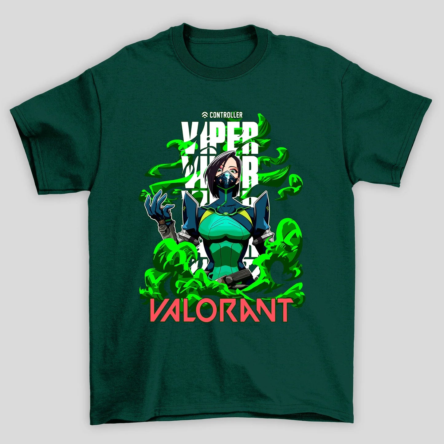 Camiseta Básica Unissex Viper Controller Valorant