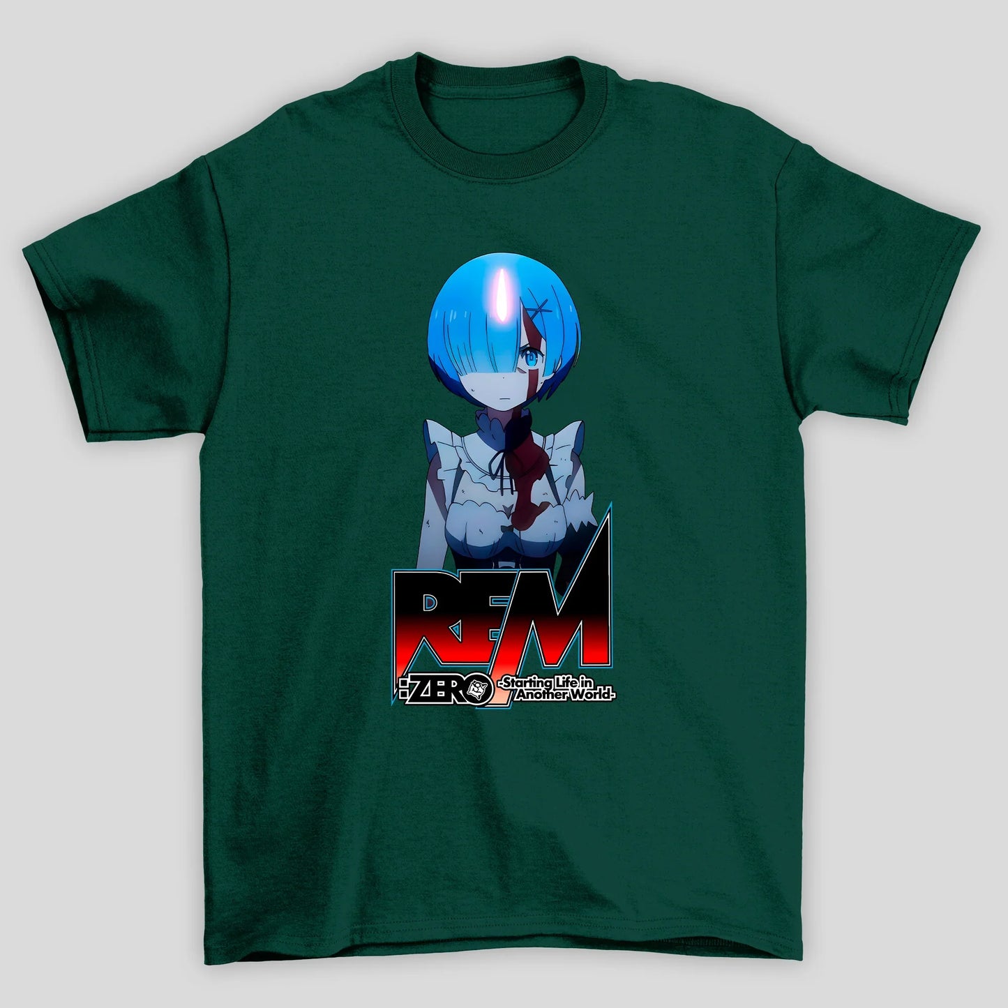 Camiseta Básica Unissex Rem Sangue Re Zero