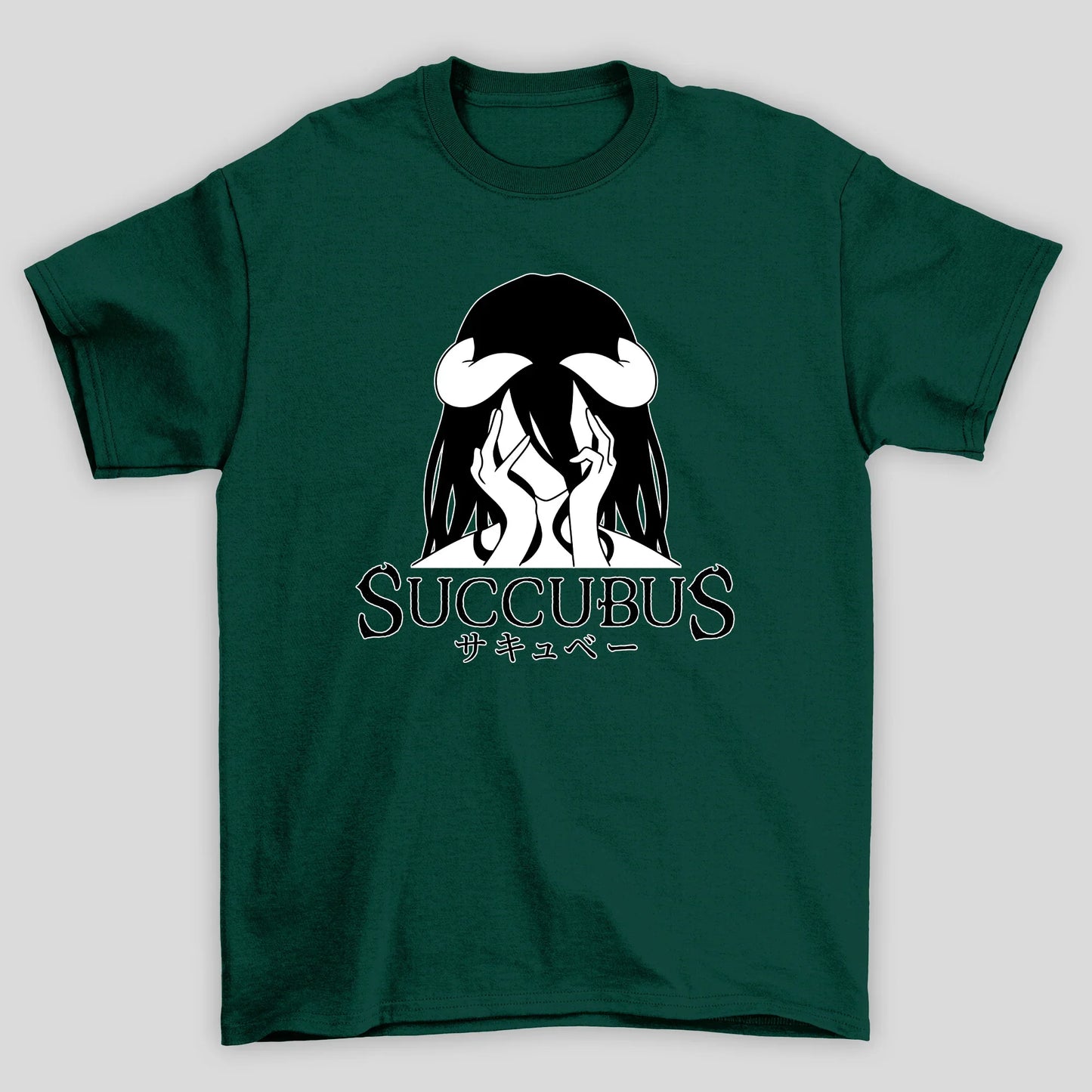 Camiseta Básica Unissex Overlord Albedo Succubus
