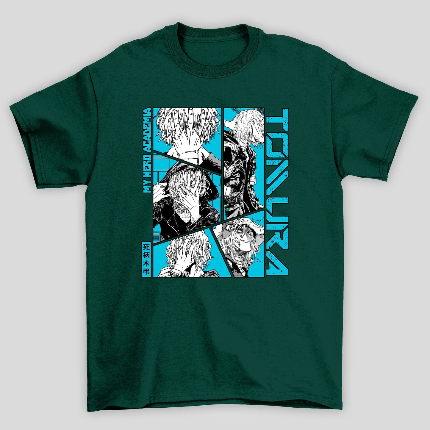 Camiseta Básica Unissex Tomura Colagem Boku No Hero