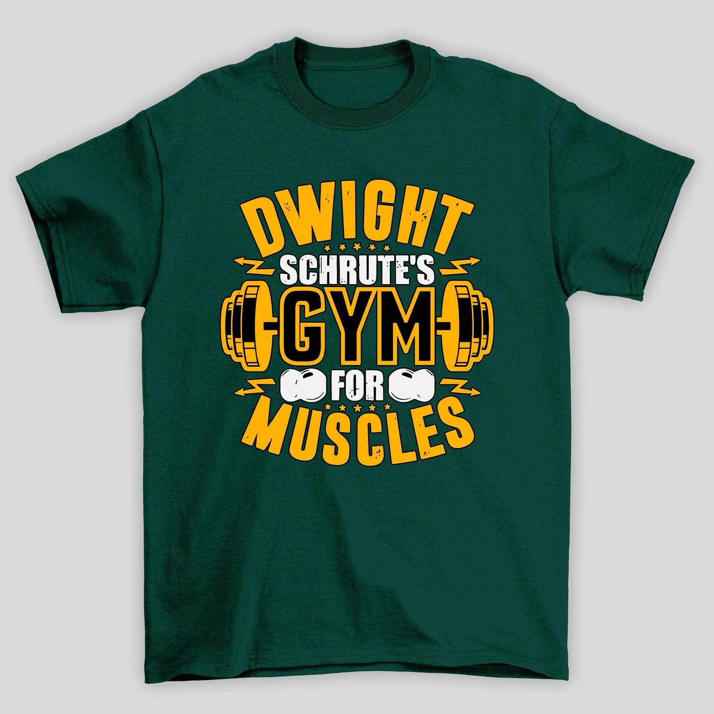 Camiseta Básica Unissex The Office Dwight Gym