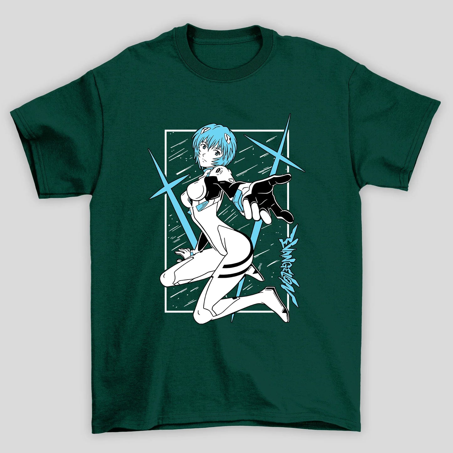 Camiseta Básica Unissex Rei Estrela Evangelion