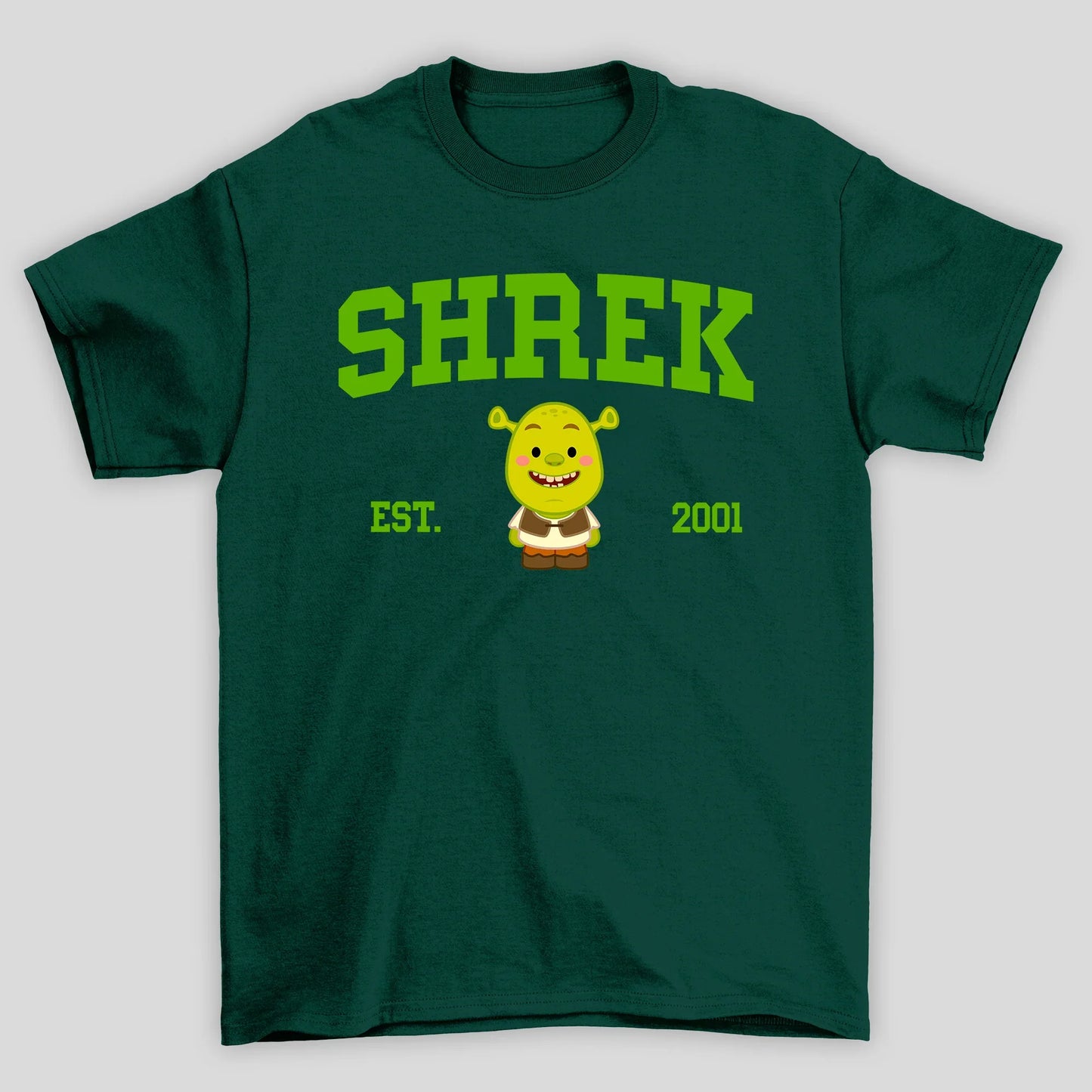 Camiseta Básica Unissex EST 2001 Shrek