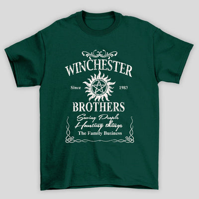 Camiseta Básica Unissex Winchester Brother Supernatural