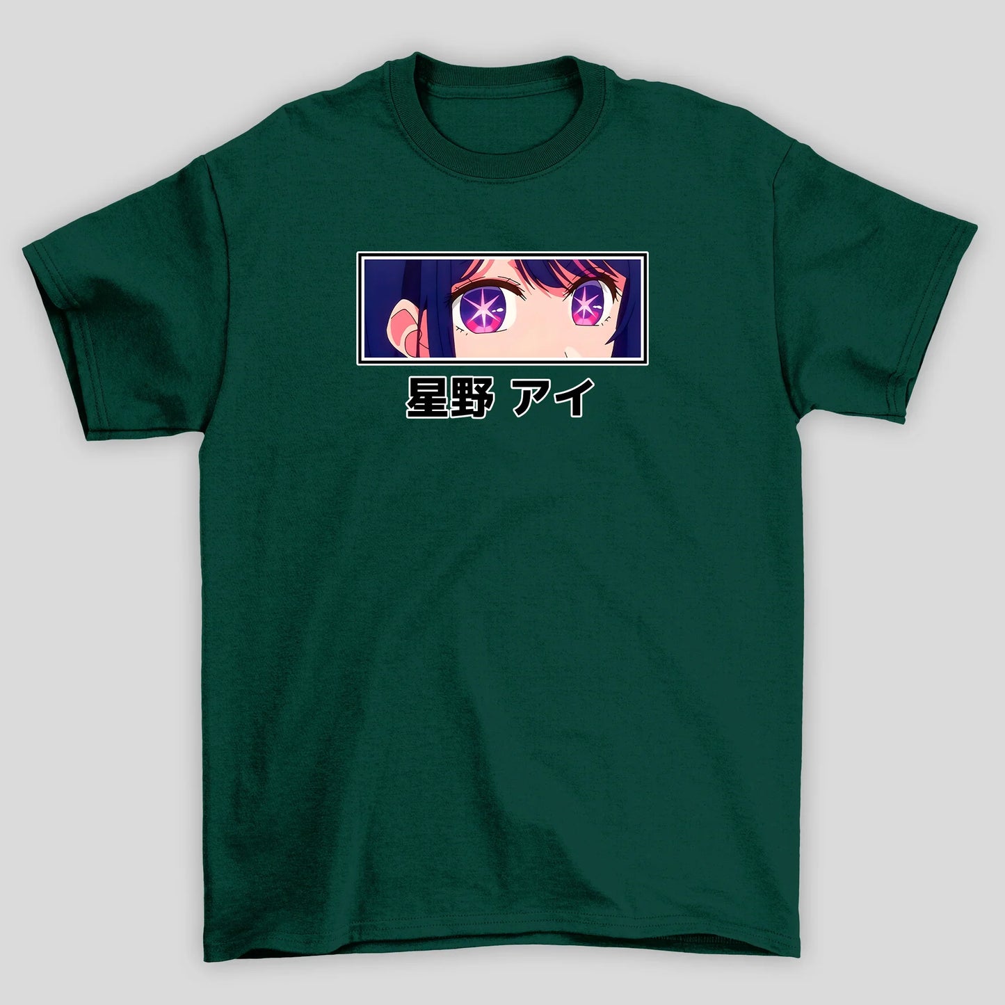 Camiseta Básica Unissex Olhos Ai Hoshino Oshi No Ko